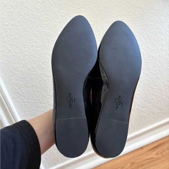 Cole Haan Juliana Skimmer II Flat in Black Patent - Picture 4 of 5